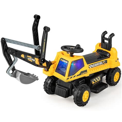 Costway Kids Ride On Excavator Digger Electric Construction